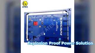 Generatore di zona ATEX 80KVA antideflagrante