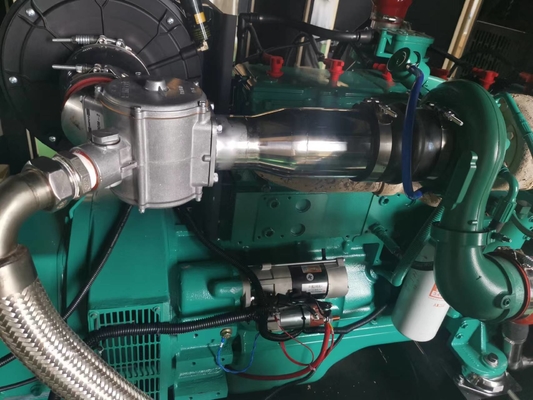 Generatore di Cummins 200kw del gas naturale 250KVA silenzioso per il condizionatore d'aria della pompa di calore del gas