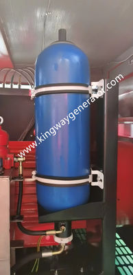 Compressore d'aria diesel antideflagrante Sullair 375CFM Zona ATEX 2 Telaio Kingway DNV