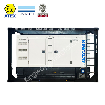 Kingway ATEX ha certificato protetto contro le esplosioni silenzioso diesel del gruppo elettrogeno 60Hz di zona 2