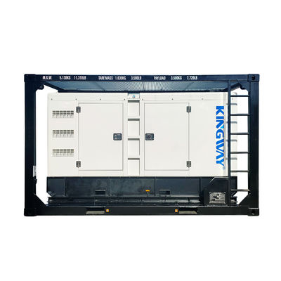 ATEX Zona 2 Set di generatori marini a prova di esplosione da 100 kVA certificati con contenitore offshore DNV 2.7-1