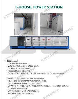 20GP 40GP 40HC DNV 2.7-1 Contenitori offshore certificati per piattaforme di gas e petrolio o sistemi HVAC