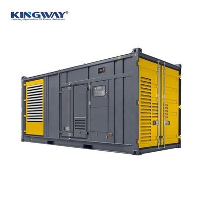 Tipo di contenitore Generatore diesel Set Silent Box Power Supply di riserva Grandi impianti elettrici
