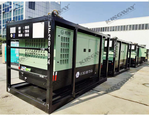 Zona 2 Motore diesel a prova di esplosione Compressore d'aria Diesel Compressore d'aria