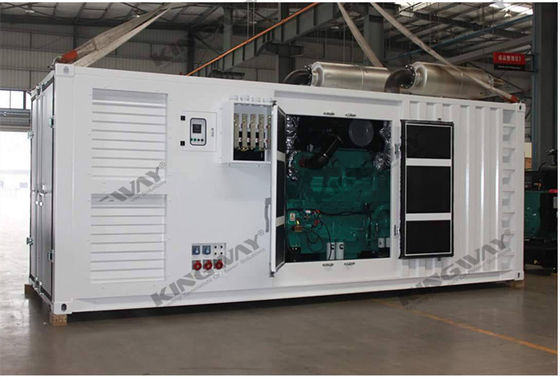 Generatore diesel super silenzioso 400v 50hz 3 fase 4 generatore di energia a filo set generatore diesel insonorizzato