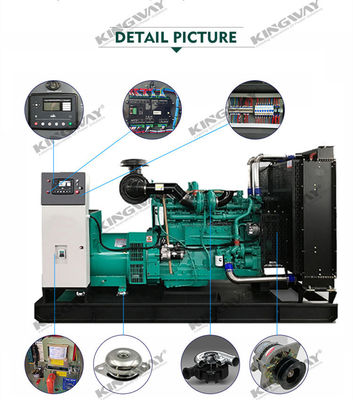 Generatore diesel 30kva del baldacchino silenzioso eccellente a 500kva 400v 50hz 3 Genset diesel del cavo di fase 4
