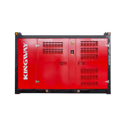 75KVA 600KVA 50HZ 60HZ ATEX Certificato Zona 2 Generatore diesel a prova di esplosione Set generatore silenzioso