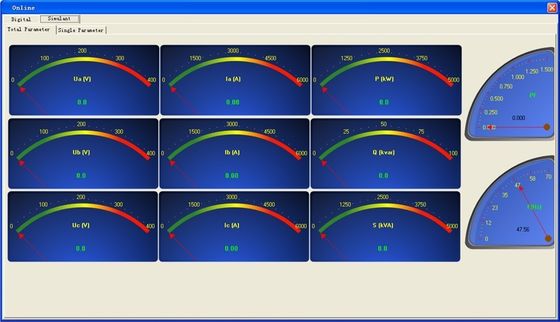 Test di un generatore diesel da 700 kW 400v 50hz3 Fase 4 Wire Resistive AC Load Bank