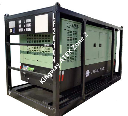 60kva 400v 50hz 3 fase 4 filo motore diesel a prova di esplosione certificato ATEX zona 2 generatore DNV nominale per offshore
