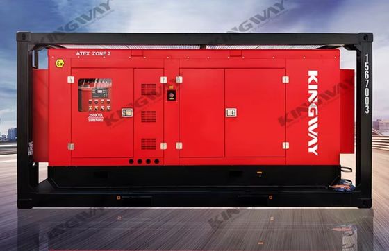 ATEX Zona II 3 fase Offshore Oil Gas Field Diesel Generator Set 60KVA generatore diesel a prova di esplosione