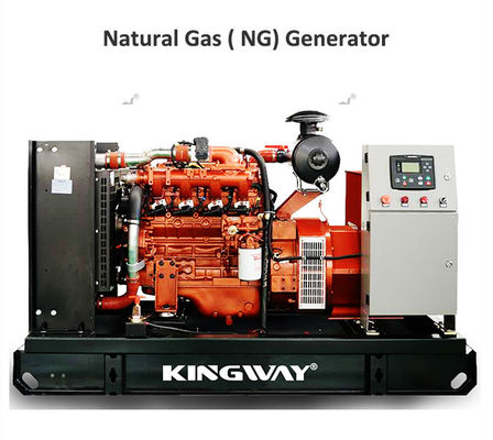 Generatore di gas naturale aperto ad alta efficienza LPG raffreddato ad acqua ISO CE 60hz 1800rpm 50hz 1500rpm 40kw-1000KW Open Style Industry