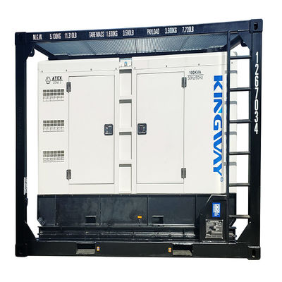 Certificazione ATEX 3fase 200kw 250kva zona2 set di generatori diesel a prova di esplosione DNVGL 2.7-1 motore di servizio di piattaforma a telaio a scivolo