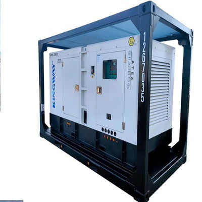Certificazione ATEX 3fase 200kw 250kva zona2 set di generatori diesel a prova di esplosione DNVGL 2.7-1 motore di servizio di piattaforma a telaio a scivolo