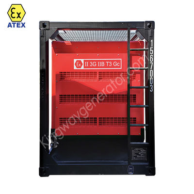 Attex Zona 1 Zona 2 Generatore diesel a prova di esplosione da 150kva con telaio di sollevamento DNV2.7-1 con piattaforme per petrolio e gas