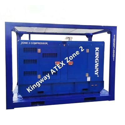 60KVA Kingway ATEX certificato Zona 2 Ex Proof Generatore Diesel Set Con DNV Standards Offshore Servizio telaio di sollevamento