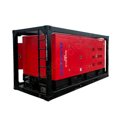 Set di generatori per motori diesel a prova di esplosione ATEX zona 2 da 75 kVA con telaio di sollevamento DNV2.7-1