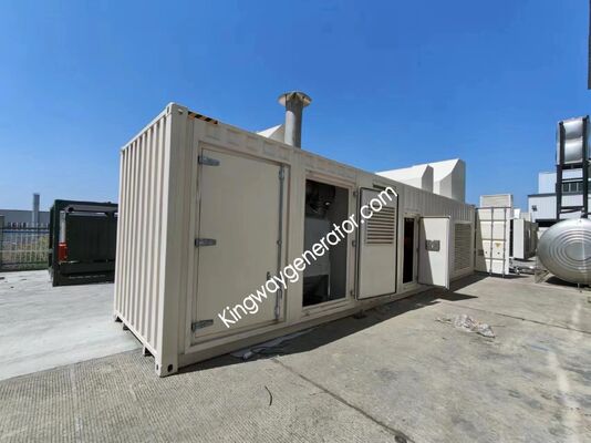 1MW 1000KW Gas Genset Container Type Optional CHP System Silent Natural Gas Generator Set