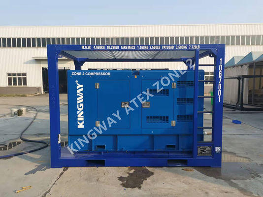 186CFM 100Psi ATEX Zona 2 Compressore d'aria a prova d'aria con telaio di sollevamento DNV