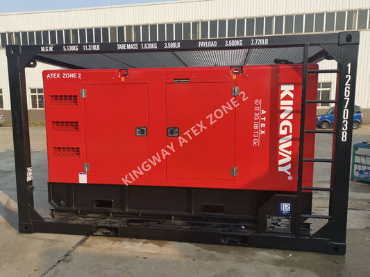 Generatore Diesel Antideflagrante ATEX Zona 2 T3 da 150KVA con Telaio di Sollevamento DNV