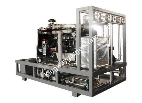 40KW 50KVA Kingway Cummins Motore a gas Generatore silenzioso di GPL