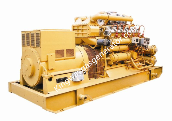 Generatore elettrico 1MW/1000kw del gas naturale della turbina bassa del consumo