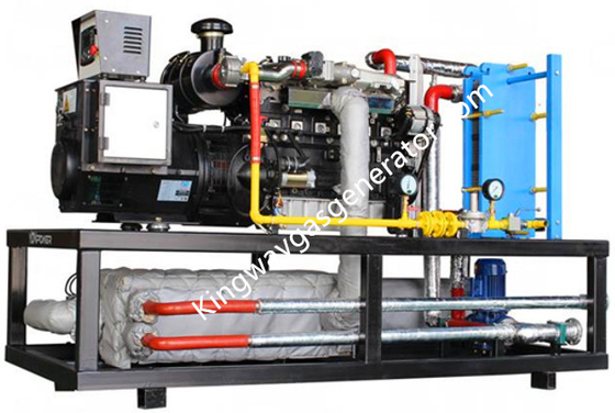 125kva 100KW gruppo elettrogeno di Yuchai del generatore del gas di tre fasi per uso in miniera