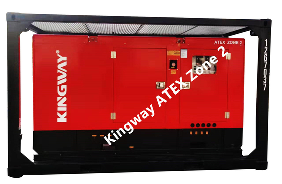 Gruppo elettrogeno diesel dell'attrezzatura di zona 2 di potere ATEX di Kingway 100KVA