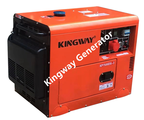Piccola alimentazione di emergenza mobile silenziosa del gruppo elettrogeno del gas naturale 10KW