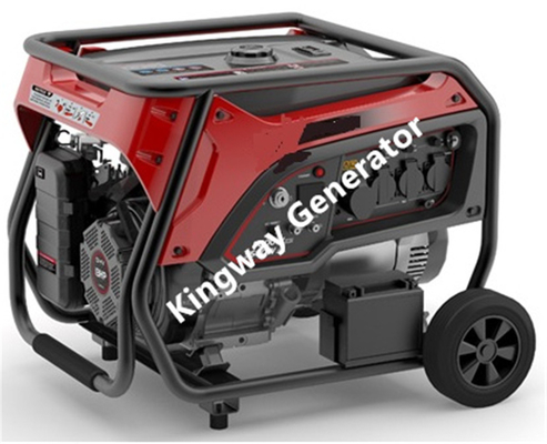 Gruppo elettrogeno silenzioso del generatore portatile arancio di colore 8KVA 12Hp