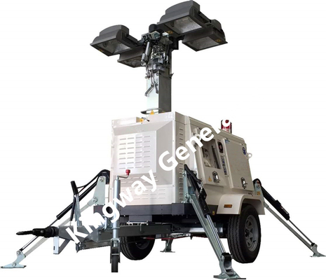 torre del faro mobile di altezza di elevazione 230V LED di 9m dai cantieri