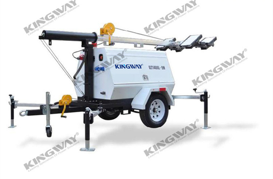 Generatore diesel montato rimorchio di 1500RPM 1800RPM 15KW fuori di uso