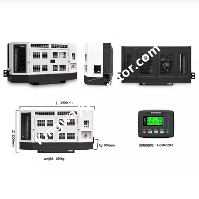 20KVA 16KW Perkins Engine Reefer Generator Set per il raffreddamento del camion di Stroge