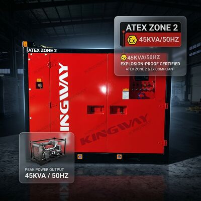 ATEX Zona 2 Pompa diesel ad alta pressione a prova di esplosione con telaio DNV