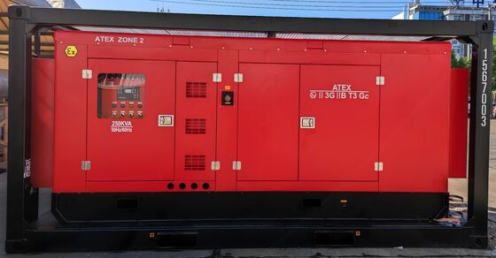 30Mpa ATEX Zona 2 Antideflagrante Diesel Acqua Marina Pompa a Pistoni Dispositivo di Pulizia Telaio DNV