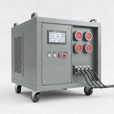 100kW Portable 3 Phase RCD Resistive Capacitive Load Bank con generatore di controllo digitale Sistema di prova UPS